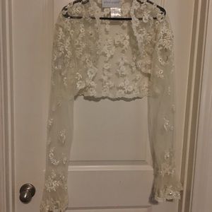 Stunning wedding jacket